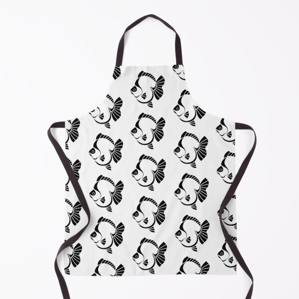 Item preview, Ryukin Black and White Goldfish Logo 0407 designed and sold by Nosnah.