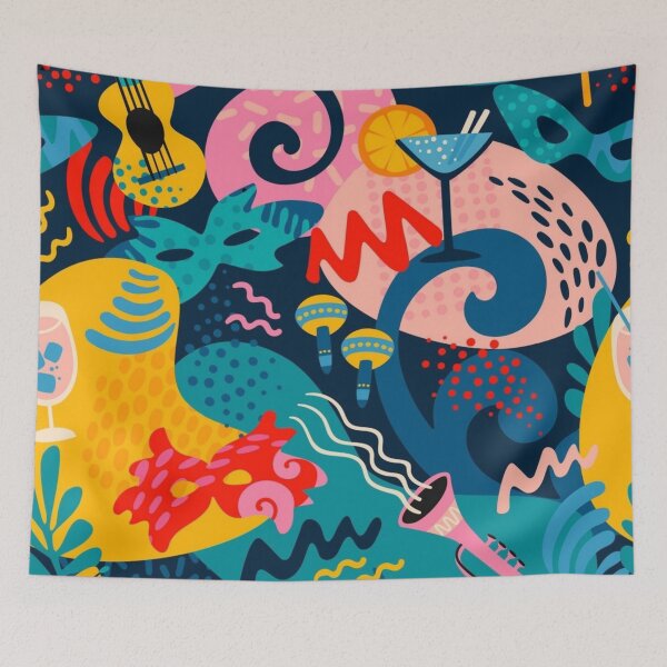 Item preview, Garden Mardigras designed and sold by Chinchinko.