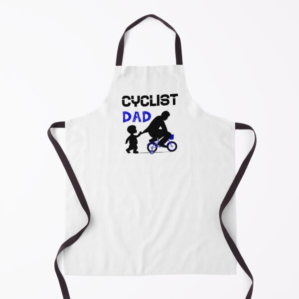 Item preview, Funny Cyclist Dad Riding his Boy Blue Bike designed and sold by Rahdoo.