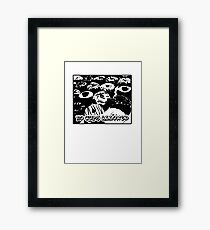 no cops allowed Framed Print