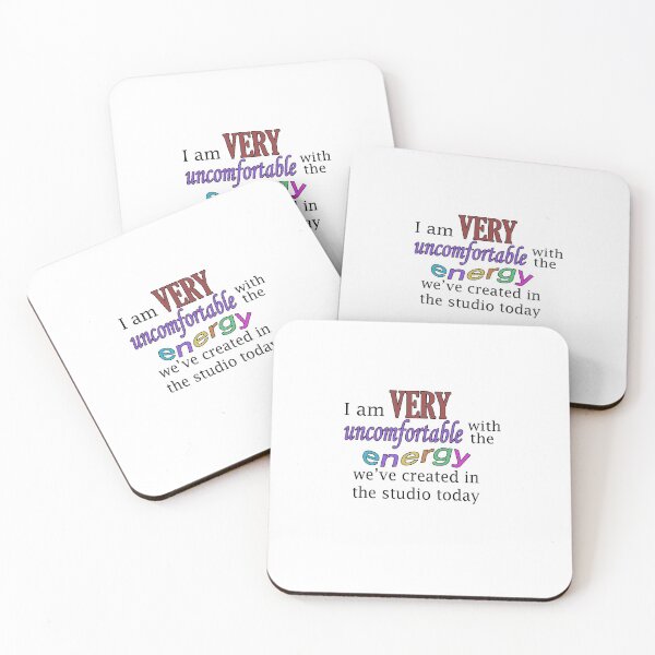 Item preview, I Am Very Uncomfortable With The Energy We've Created In The Studio Today designed and sold by lizzybrunn.