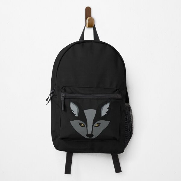 Item preview, GREY FOX - Amber Eyes (Black Background) designed and sold by Sustainably Wylde.