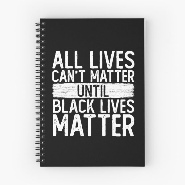 Item preview, All Lives Cant Matter Until Black Lives Matter I Can't Breath Distressed designed and sold by alenaz.