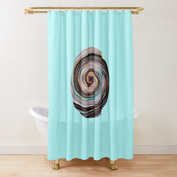 Vortex Dimensional Shower Curtain