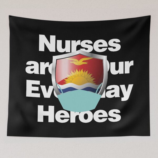 Item preview, Kiribati Nurses are Everyday Heroes designed and sold by HelloFromAja.