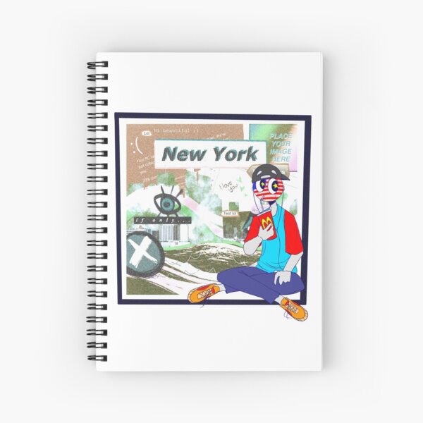 Countryhumans Brazil & Netherlands  Spiral Notebook for Sale by CandyZONE