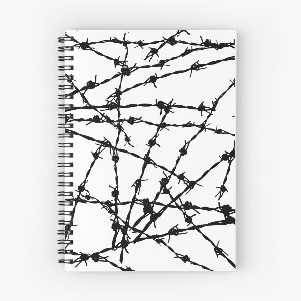 Item preview, Black Barbed Wire Pattern designed and sold by HotHibiscus.