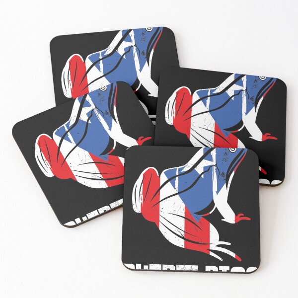 Item preview, Distressed Style Puerto Rico Frog Gift design Puerto Rico! design designed and sold by Lisbob.