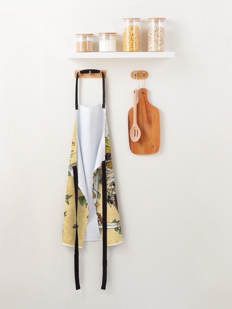 Alternate view of Bones and Botany Apron