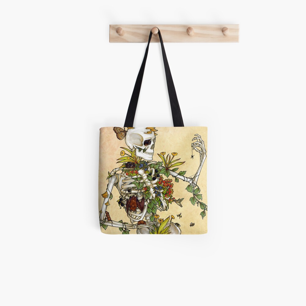 Bones and Botany Tote Bag