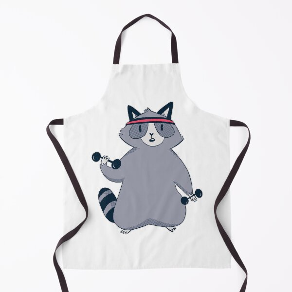 Item preview, Fitness raccoon designed and sold by DerSenat.