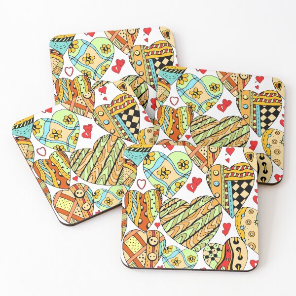 Item preview, Colorful Hearts designed and sold by DrakeDuck.