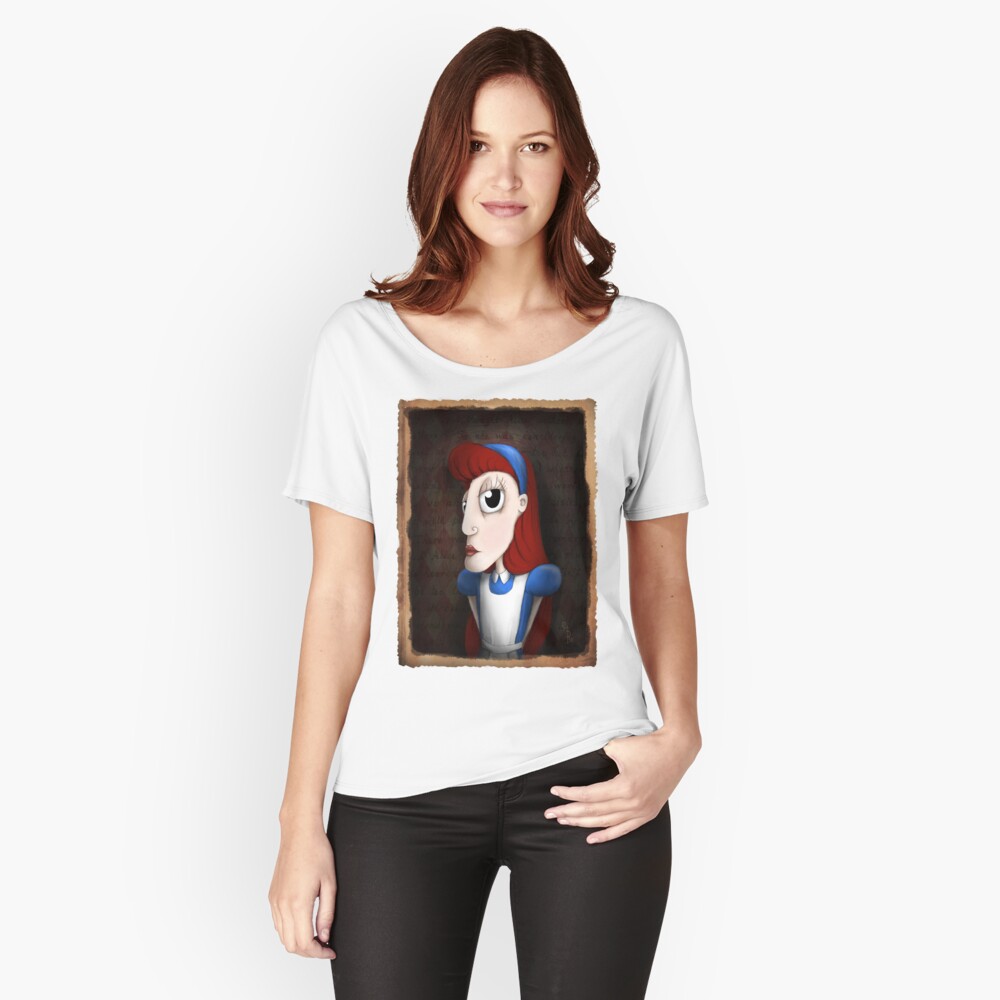 "go ask alice red alice in wonderland" Tshirt by wondertoonel