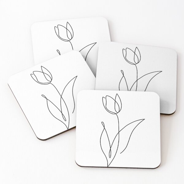 Item preview, Line tulip designed and sold by kayla-p-art.