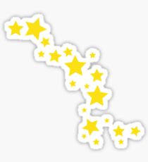 Pegatina Estrellas amarillas