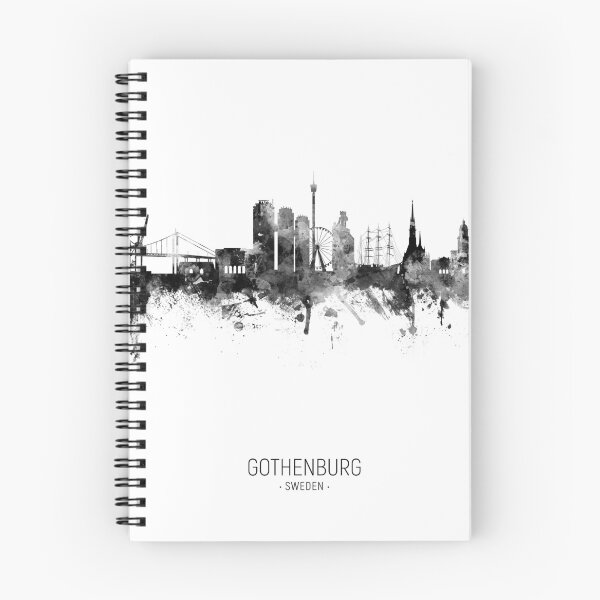 Item preview, Gothenburg Sweden Skyline designed and sold by ArtPrints.