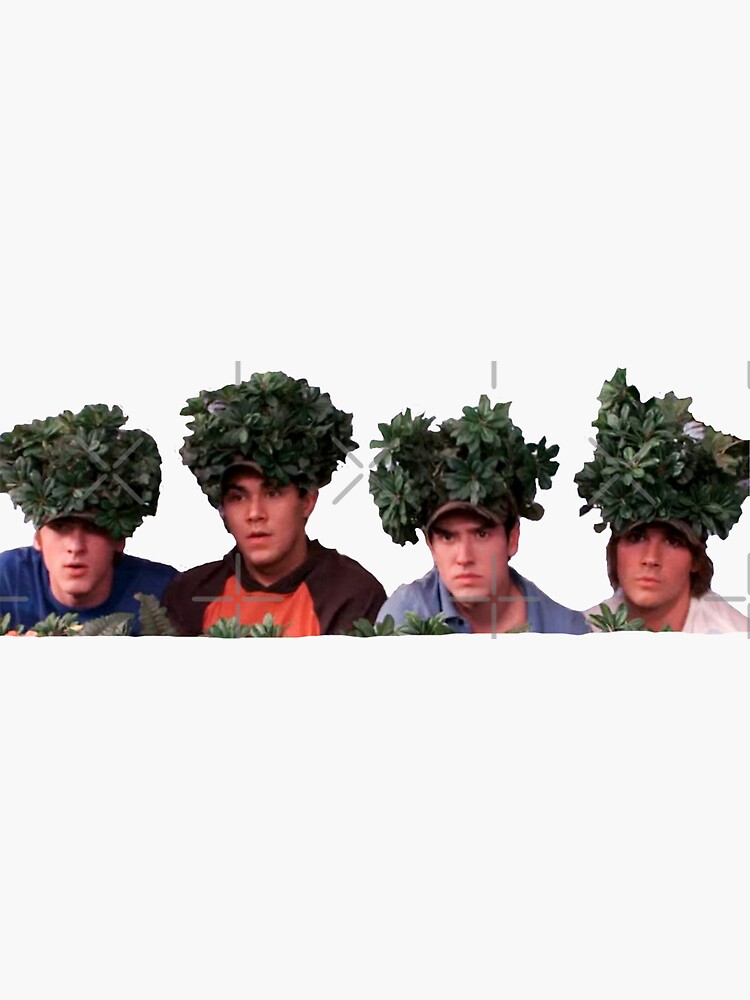 "Big Time Rush Tree Hats" Sticker for Sale by gimlitiki Redbubble