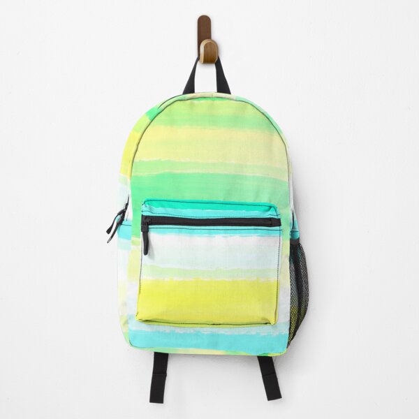 Item preview, Abstract Colorful Watercolor Stripes Pattern designed and sold by parazitgoodz.