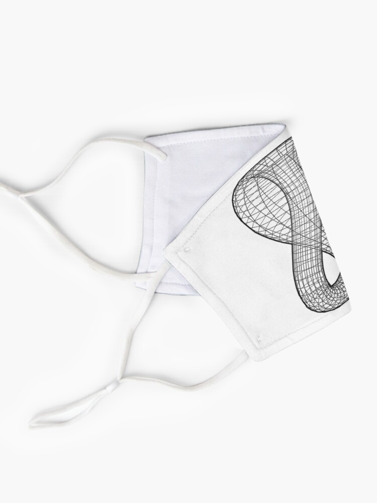 Alternate view of A two-dimensional representation of the Klein bottle immersed in three-dimensional space, #TwoDimensional, #representation, #KleinBottle, #immersed, #ThreeDimensional, #space Mask