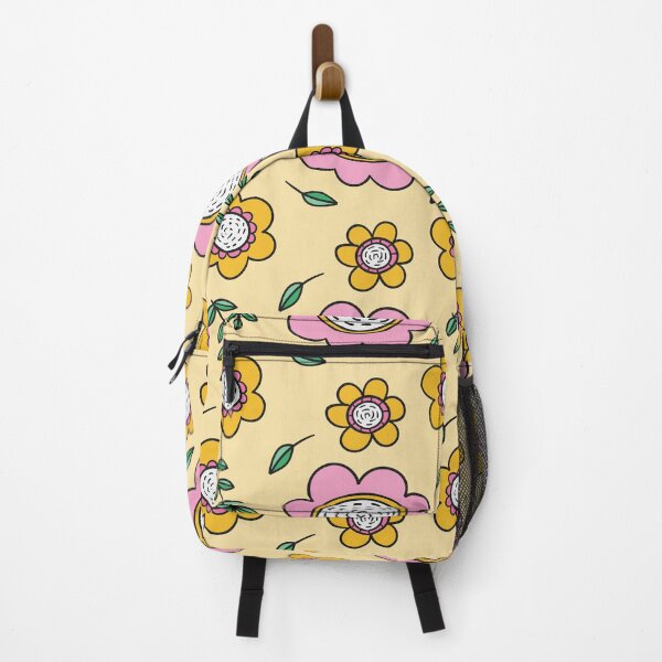 Item preview, Colorful Pink and Yellow Flower Pattern designed and sold by parazitgoodz.