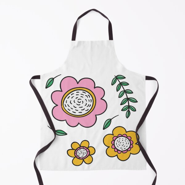 Item preview, Colorful Pink and Yellow Flower Pattern designed and sold by parazitgoodz.