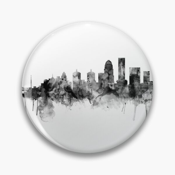 Item preview, Louisville Kentucky City Skyline designed and sold by ArtPrints.