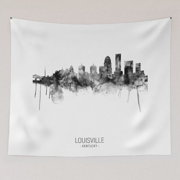 Item preview, Louisville Kentucky City Skyline designed and sold by ArtPrints.