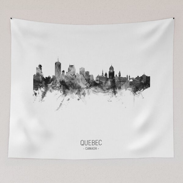 Artikelvorschau, Quebec Canada Skyline entworfen und verkauft von ArtPrints.