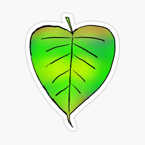 Bodhi Leaf Sticker
