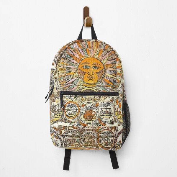 Item preview,  SUN AND MOON ,ZODIACAL SIGNS, ANTIQUE RUSSIAN ASTROLOGY  WOODCUT designed and sold by BulganLumini.