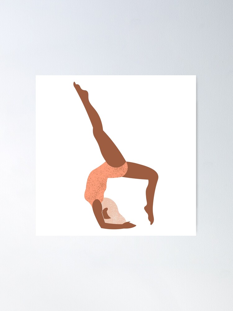 Lunge Yoga Pose Sticker