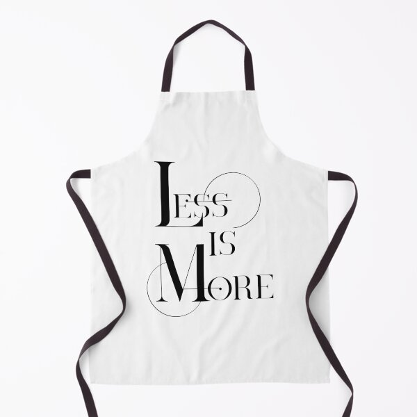 Item preview, Less Is More Black And White Minimalism Typography designed and sold by artsandsoul.