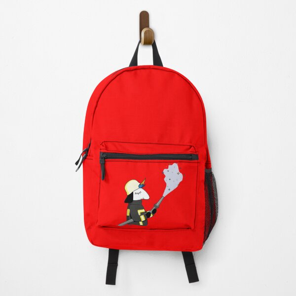 Item preview, fire fighter unicorn designed and sold by LaDaDi.