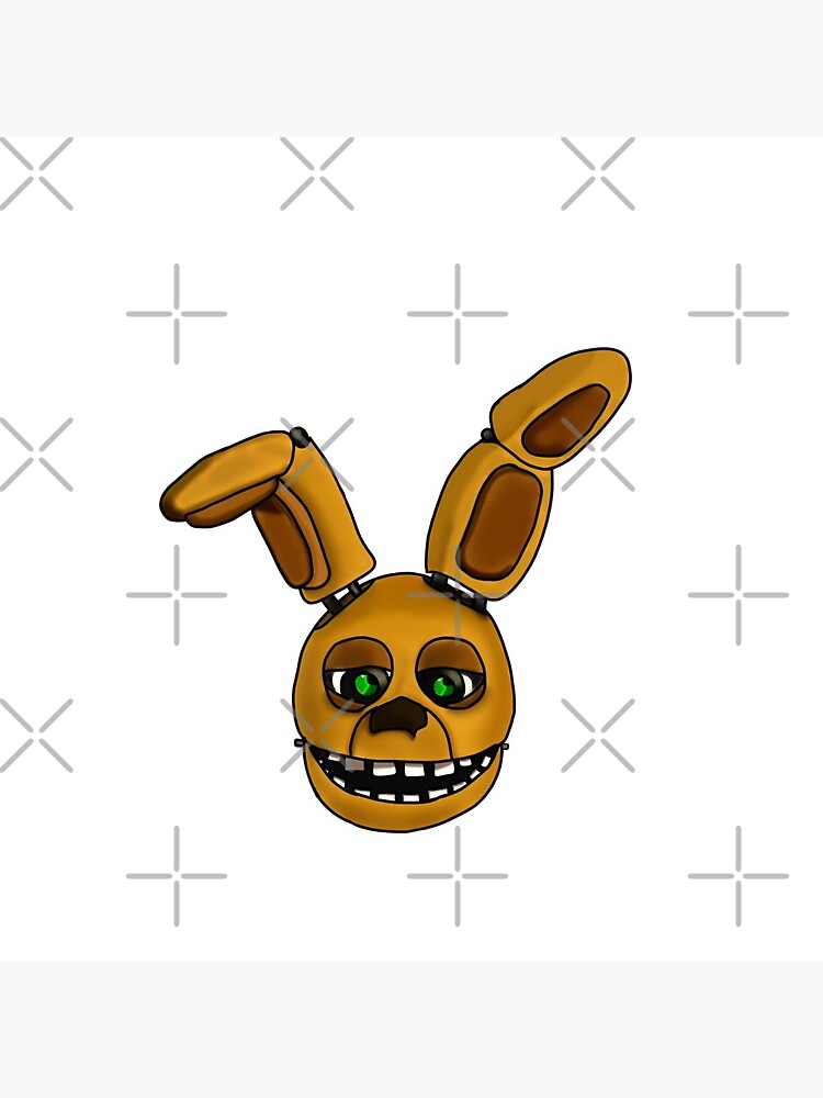 FNAF Spring Trap Metal Print for Sale by Sciggles