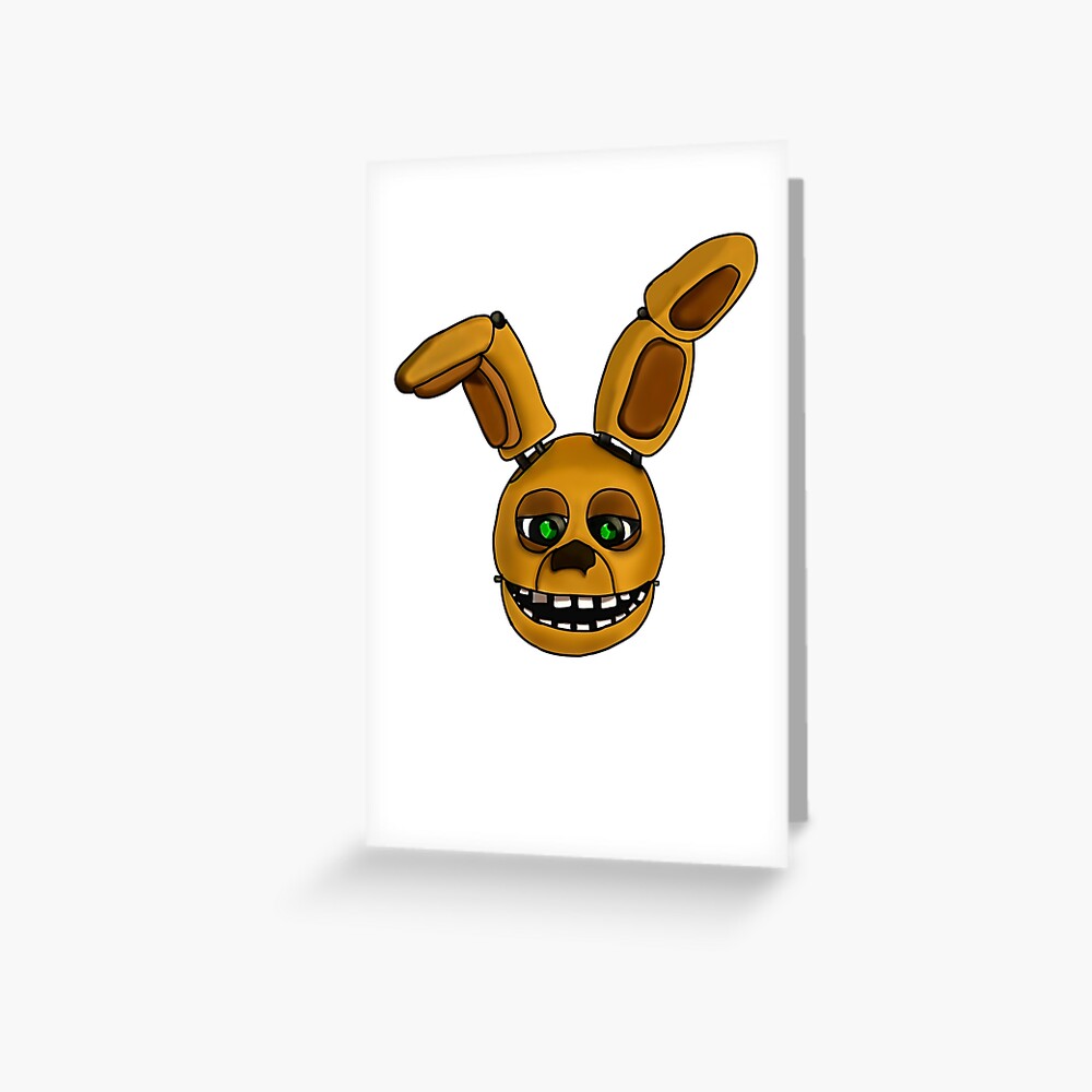 Fredbear and Springbonnie Greeting Card for Sale by PigForday