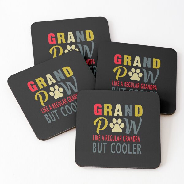 Item preview, grandpaw like a regular grandpa cooler T-Shirt designed and sold by bestdesigns2020.