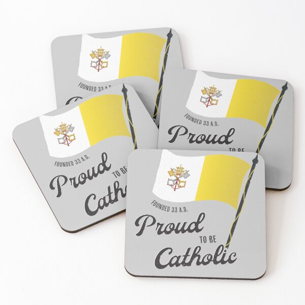 Item preview, Proud to be Catholic: Vatican City Flag designed and sold by Modern World Catholic.