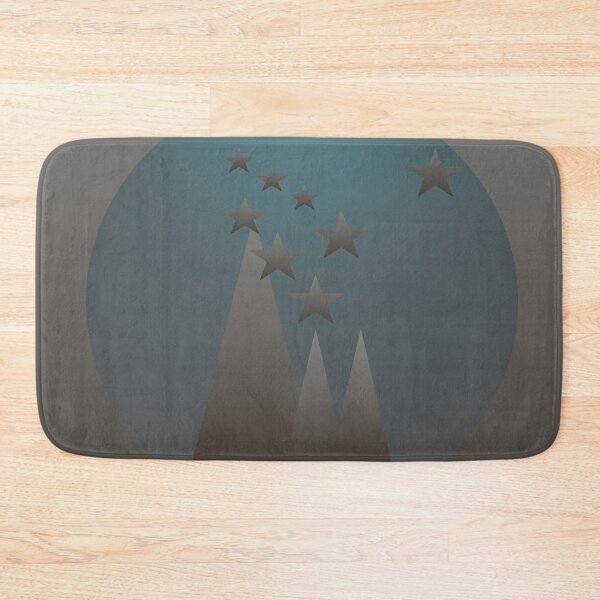Item preview, Pyramid and star pattern on cool taupe background designed and sold by PetaJaneHome.