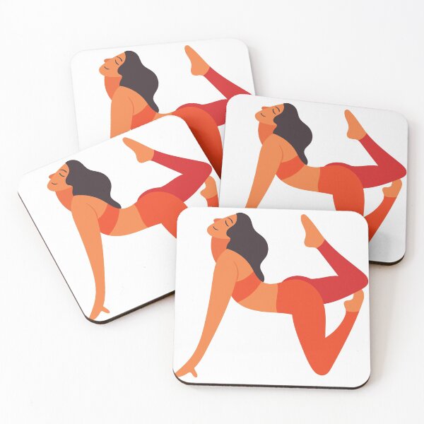 Item preview, Raised Tiger Yoga Pose Sticker designed and sold by More than Myriad.