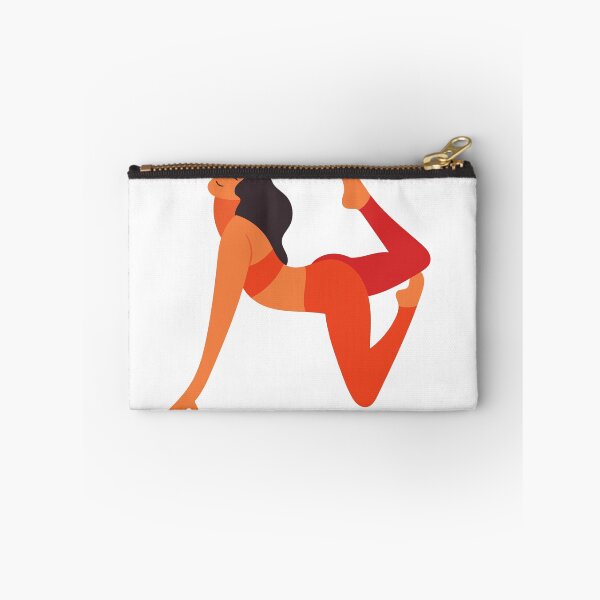 Item preview, Raised Tiger Yoga Pose Sticker designed and sold by More than Myriad.
