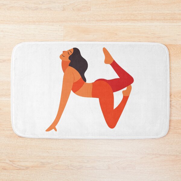 Item preview, Raised Tiger Yoga Pose Sticker designed and sold by More than Myriad.