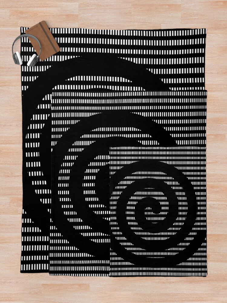 Alternate view of Spiral Throw Blanket