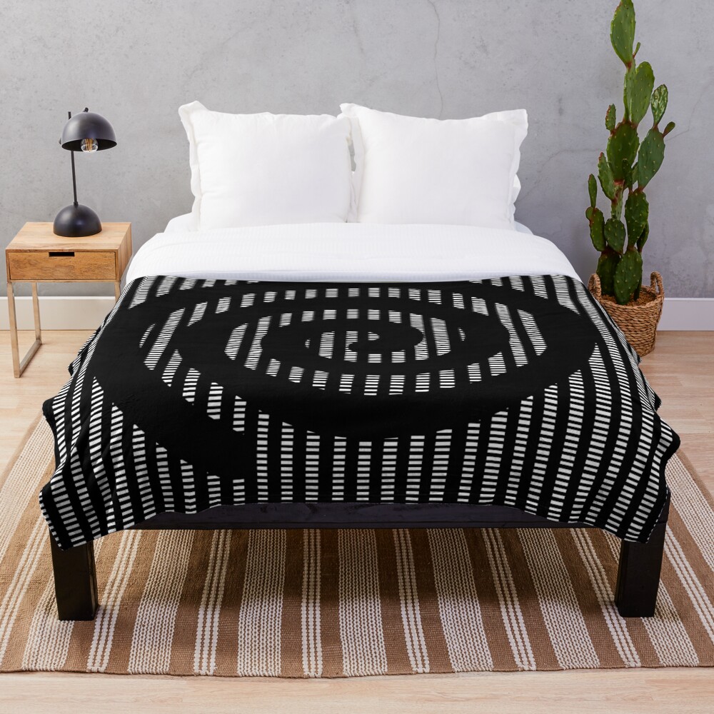 Spiral Throw Blanket
