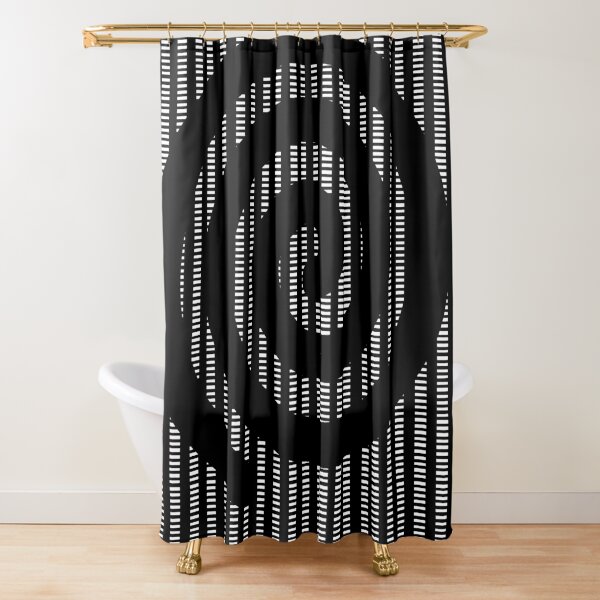 Spiral  Shower Curtain