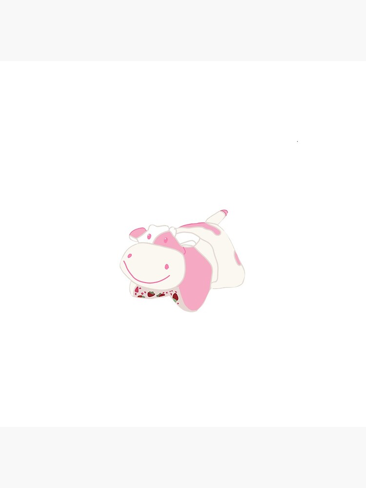 strawberry pillow cow
