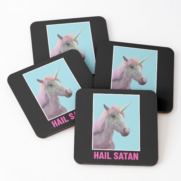 Item preview, Satanic Unicorn designed and sold by artpirate.