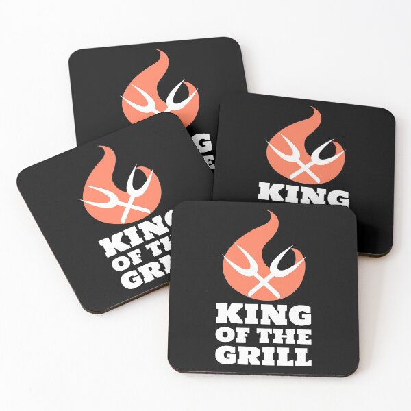 Item preview, King of the Grill Barbecue Fork Skewer White designed and sold by quoteology.