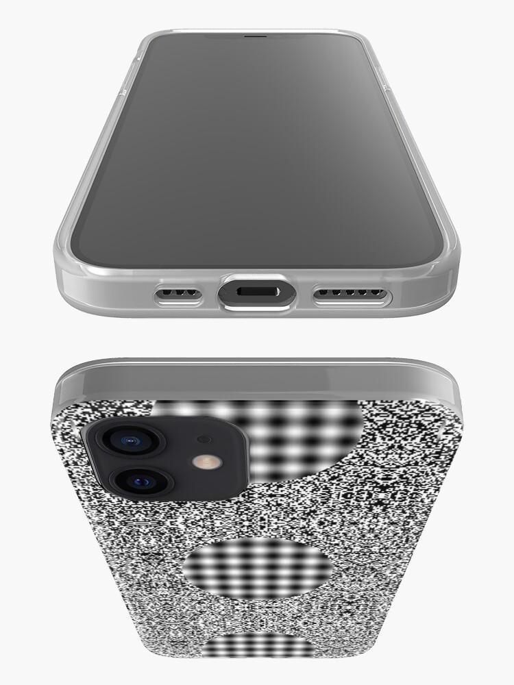 Alternate view of Optical illusion in Physics iPhone Case