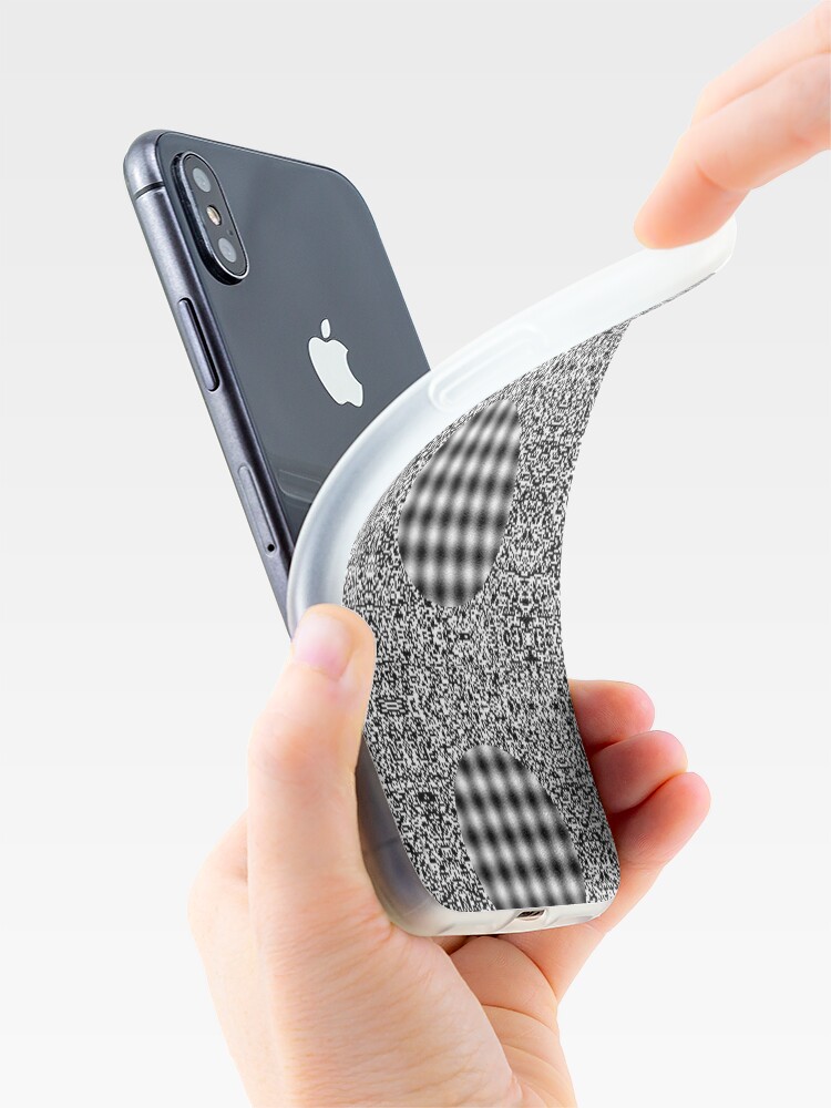Alternate view of Optical illusion in Physics iPhone Case