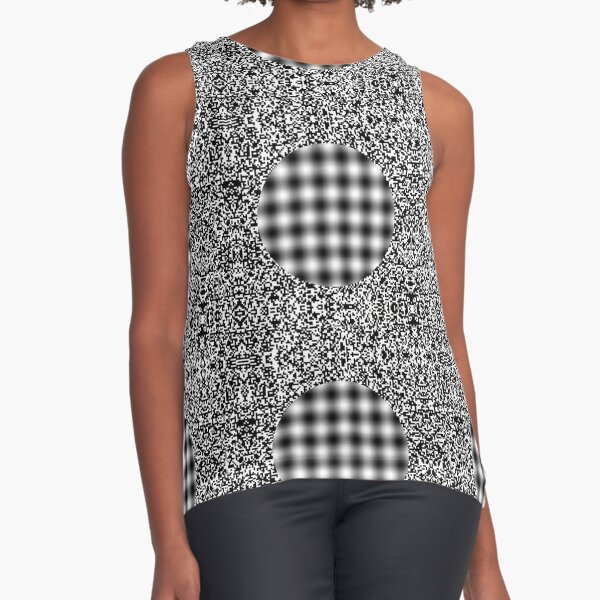 Optical illusion in Physics Sleeveless Top